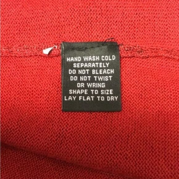 Investments II Women’s Sleeveless Mock Neck Sparkle Sweater, Red, Size 2X - Picture 8 of 8